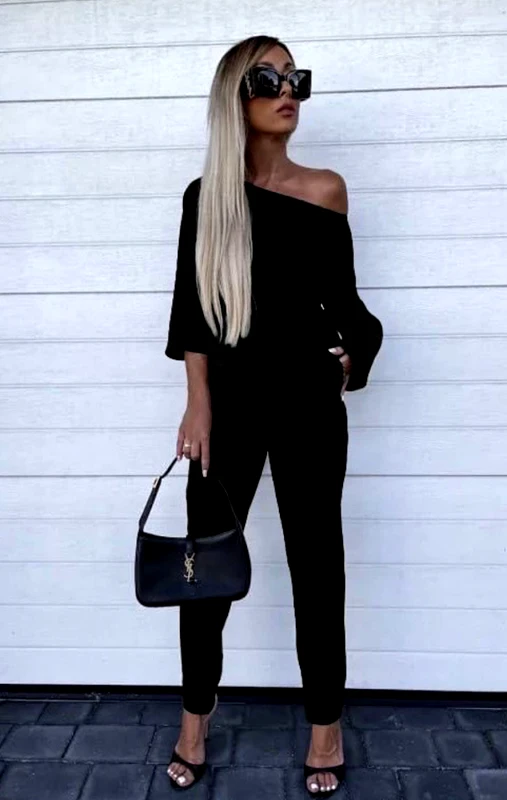 Lingerie Center Ολόσωμη Φόρμα Seline - Μαύρο - LC23173-Μαύρο-One Size