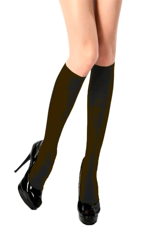 Lingerie Center Καλτσάκι οπάκ - Καφέ - J9811-Καφέ-One Size