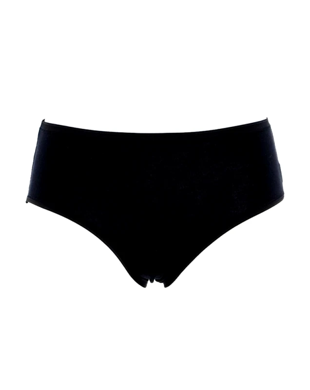 Lingerie Center 3 Τεμάχια Βαμβακερά Κιλοτάκια-Μπόξερ - Μαύρο - CT3488-Μαύρο-3XL