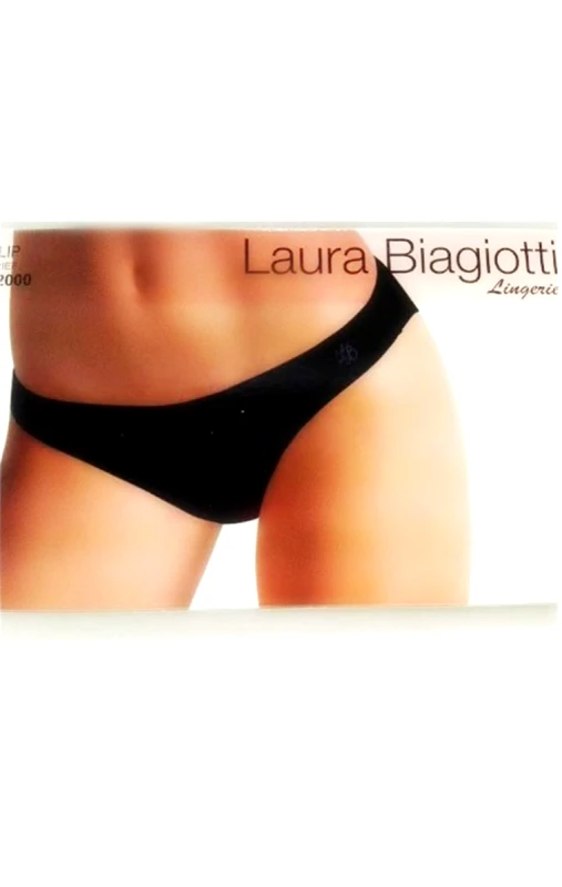 Lingerie Center Laoura Biagiotti Slip - Μαύρο - 92000-Μαύρο-S