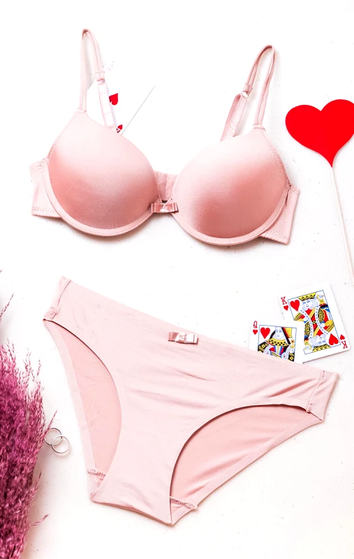 Lingerie Center 1+1 Seamless Push Up Σουτιέν - Μαύρο-Μπεζ - LC6706-12-Μαύρο-Μπεζ-L