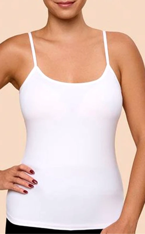 Lingerie Center Φανελάκι Με Λεπτή Τιράντα - Λευκό - 0345