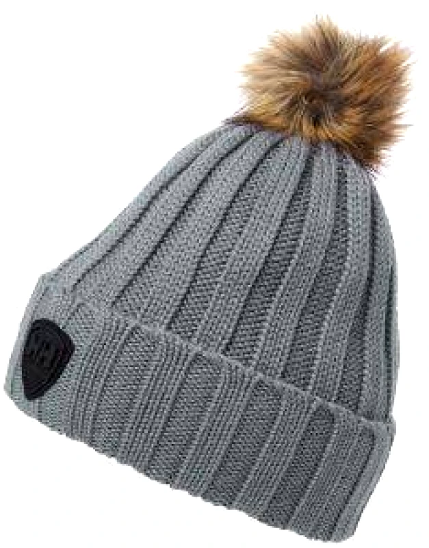 HELLY HANSEN ΣΚΟΥΦΟΣ HELLY HANSEN LIMELIGHT BEANIE ΓΚΡΙ