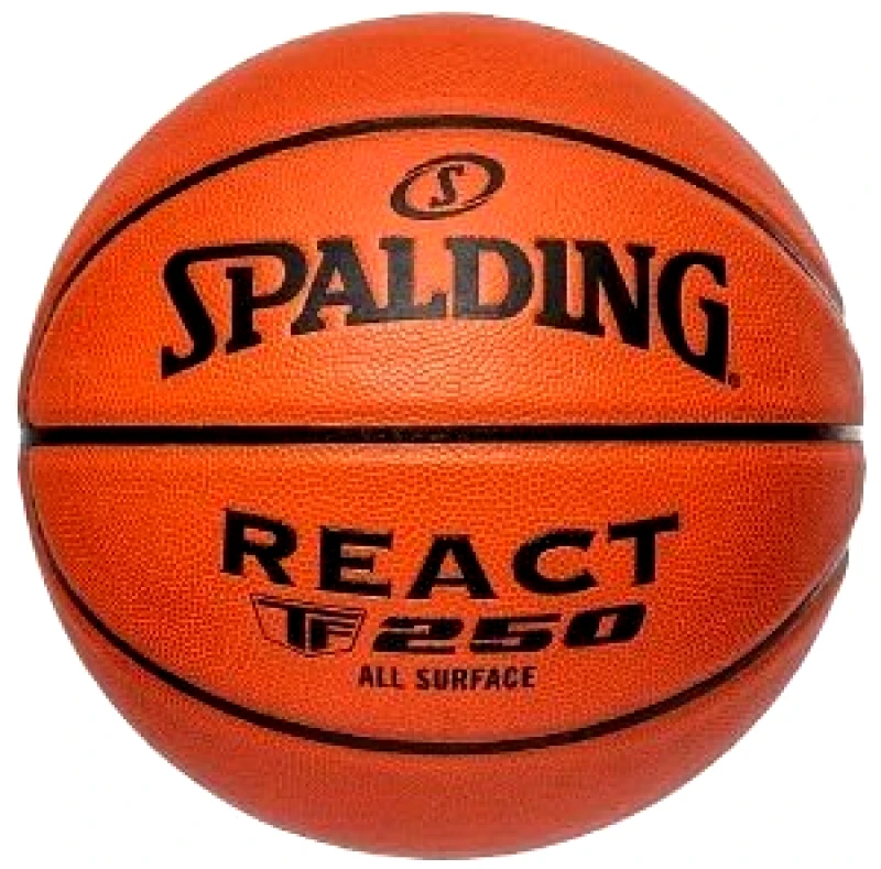 SPALDING ΜΠΑΛΑ SPALDING REACT TF-250 ΠΟΡΤΟΚΑΛΙ (5)