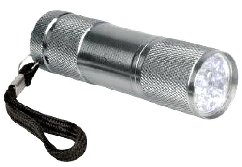 LAMPA ΦΑΚΟΣ LAMPA TOURING 9 LED - 1200 MCD - 90 Χ 26 MM (ΑΔΙΑΒΡΟΧΟΣ/ΑΛΟΥΜΙΝΙΟΥ) - 1ΤΕΜ.