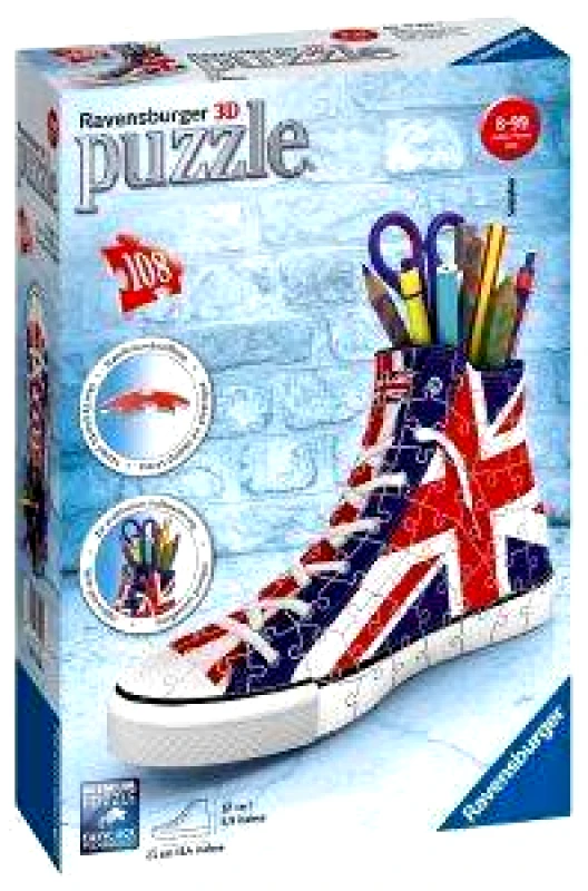 RAVENSBURGER SNEAKER UK FLAG RAVENSBURGER 108 ΚΟΜΜΑΤΙΑ (21 X 12 CM)