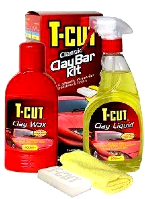 T-CUT ΚΙΤ ΑΝΑΝΕΩΣΗΣ ΧΡΩΜΑΤΟΣ ΜΕ ΠΗΛΟ T-CUT CLAY BAR KIT
