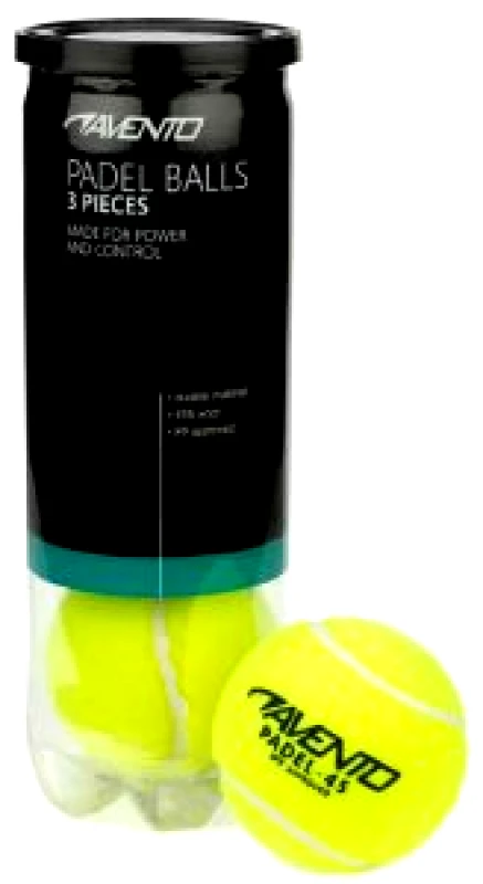 AVENTO ΣΕΤ ΜΠΑΛΑΚΙΑ PADEL AVENTO 46PK-YLW (3 ΤΜΧ)