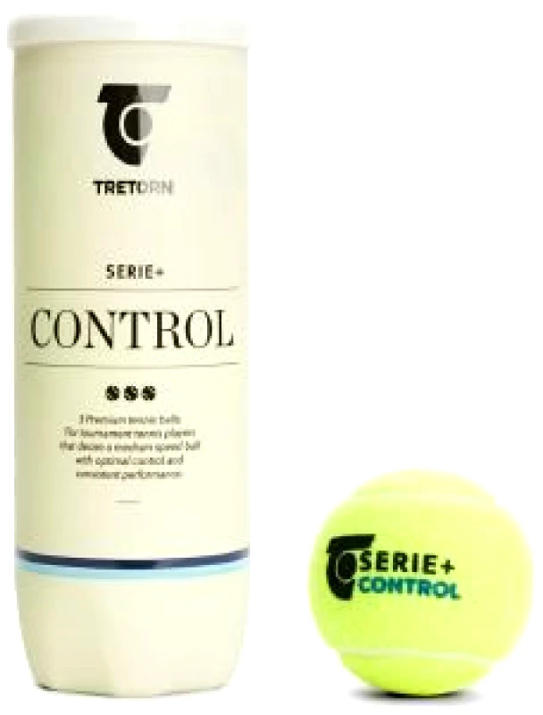 TRETORN ΜΠΑΛΑΚΙΑ TRETORN SERIE+ CONTROL 3 TUBE TENNIS BALLS