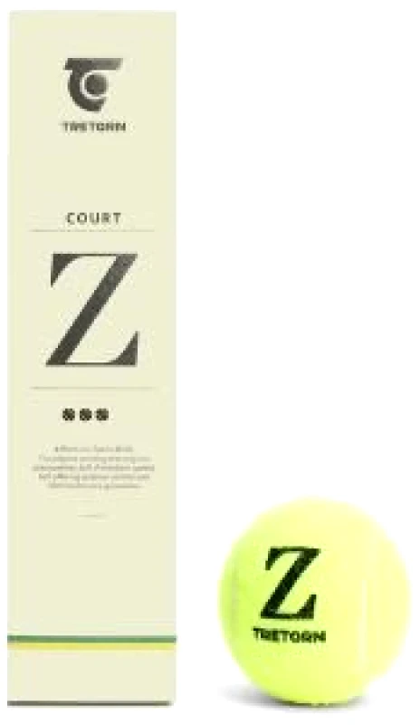 TRETORN ΜΠΑΛΑΚΙΑ TRETORN Z COURT TENNIS BALLS ΚΙΤΡΙΝΑ (3 ΤΜΧ)