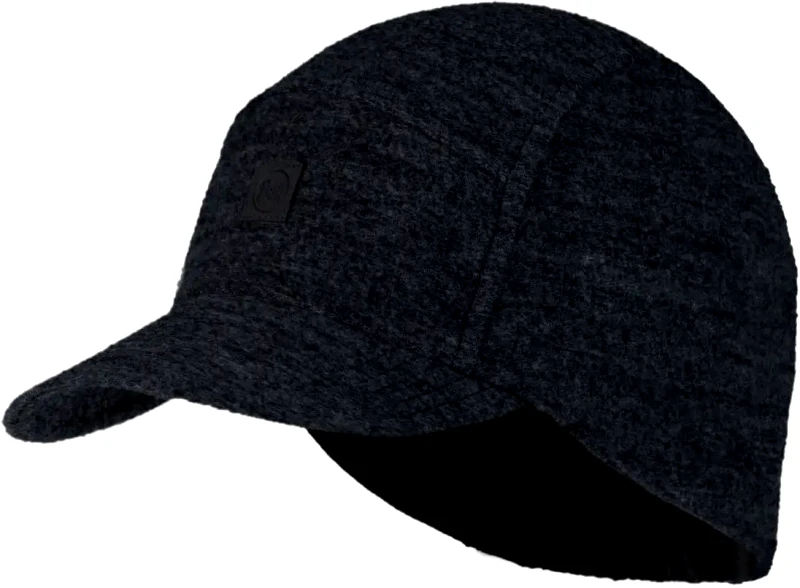 BUFF ΚΑΠΕΛΟ BUFF PACK MERINO FLEECE CAP SOLID ΜΑΥΡΟ