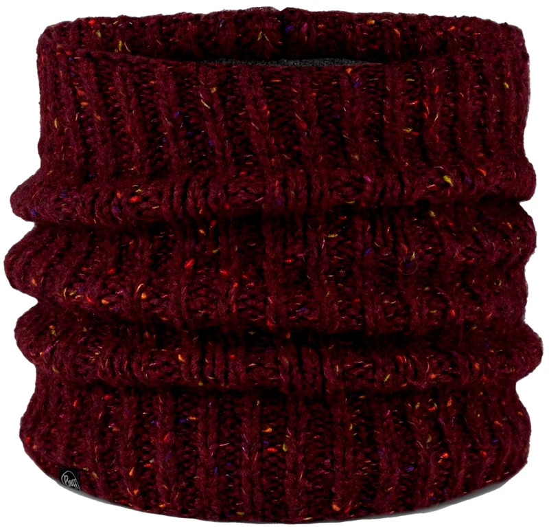 BUFF ΚΑΣΚΟΛ BUFF KNITTED - FLEECE NECKWARMER KIM DAHLIA ΜΠΟΡΝΤΟ