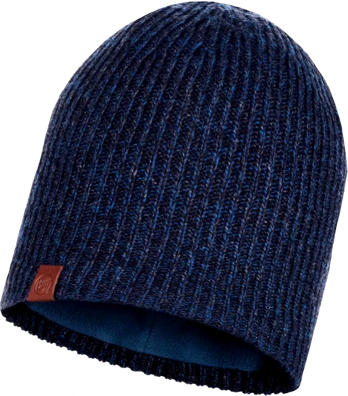 BUFF ΣΚΟΥΦΟΣ BUFF KNITTED - POLAR BEANIE LYNE ΜΠΛΕ ΣΚΟΥΡΟ