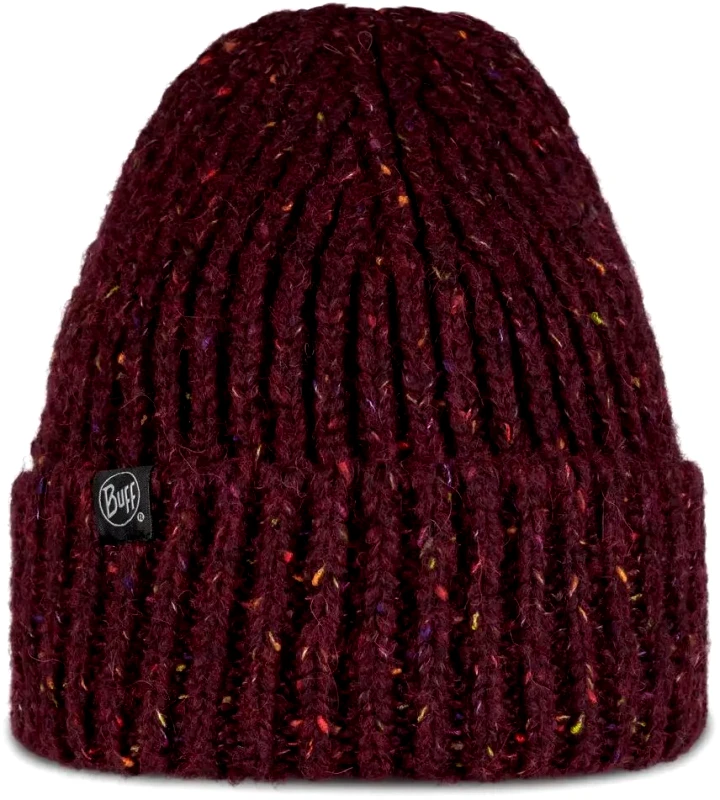 BUFF ΣΚΟΥΦΟΣ BUFF KNITTED - FLEECE BAND HAT KIM DAHLIA ΜΠΟΡΝΤΟ