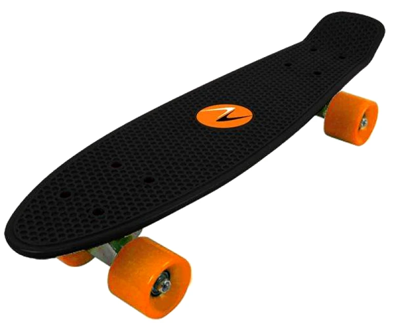 NEXTREME ΤΡΟΧΟΣΑΝΙΔΑ NEXTREME FREEDOM SKATEBOARD ΜΑΥΡΗ/ΠΟΡΤΟΚΑΛΙ