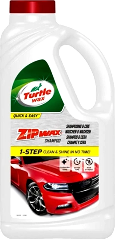 TURTLE WAX ΣΑΜΠΟΥΑΝ ΜΕ ΚΕΡΙ TURTLE WAX FG8001 ZIP WAX 1LT