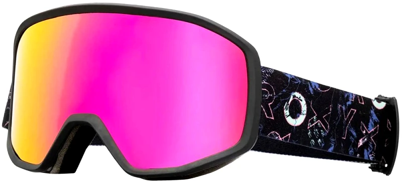ROXY ΓΥΝΑΙΚΕΙΑ ΜΑΣΚΑ ROXY IZZY SNOW GOGGLES ΜΑΥΡΗ/ΡΟΖ
