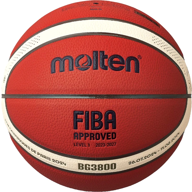 MOLTEN ΜΠΑΛΑ MOLTEN PARIS 2024 OFFICIAL REPLICA BALL FIBA APPROVED ΚΑΦΕ (7)