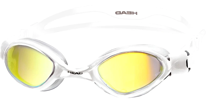 HEAD ΓΥΑΛΙΑ HEAD SWIMMING TIGER LSR+ MIRRORED ΛΕΥΚΑ/ΚΙΤΡΙΝΑ