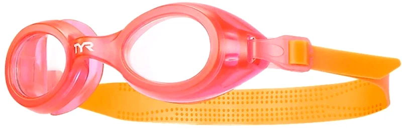 TYR ΓΥΑΛΙΑ TYR AQUA BLAZE KIDS GOGGLES CLEAR ΡΟΖ/ΠΟΡΤΟΚΑΛΙ