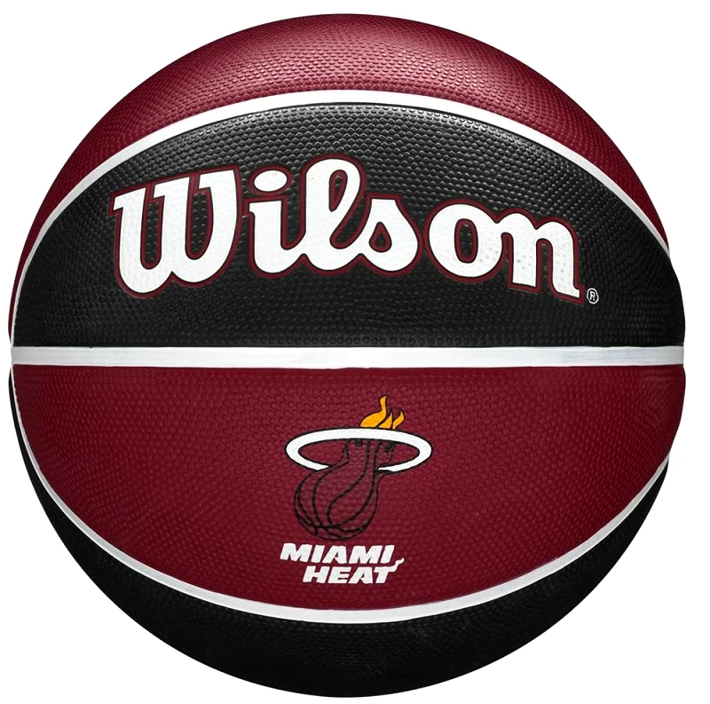 WILSON ΜΠΑΛΑ WILSON NBA TEAM TRIBUTE MIAMI HEAT ΚΟΚΚΙΝΟ/ΜΑΥΡΟ (7)