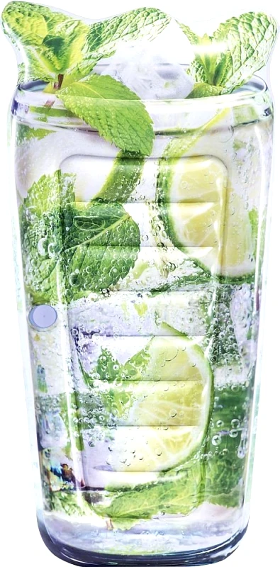 INTEX ΦΟΥΣΚΩΤΟ ΣΤΡΩΜΑ INTEX SPARKLING LIME SODA 114 EK