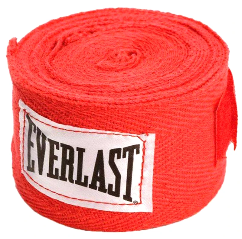 EVERLAST ΕΠΙΔΕΣΜΟΙ (ΖΕΥΓΑΡΙ) EVERLAST CLASSIC HAND WRAPS 4455RP ΚΟΚΚΙΝΟΙ (3Μ)