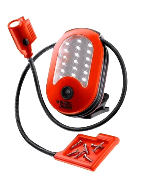 BLACK AND DECKER ΜΑΓΝΗΤΙΚΟΣ ΕΥΚΑΜΠΤΟΣ ΦΑΚΟΣ 18 LED BLACK - DECKER BDHL18