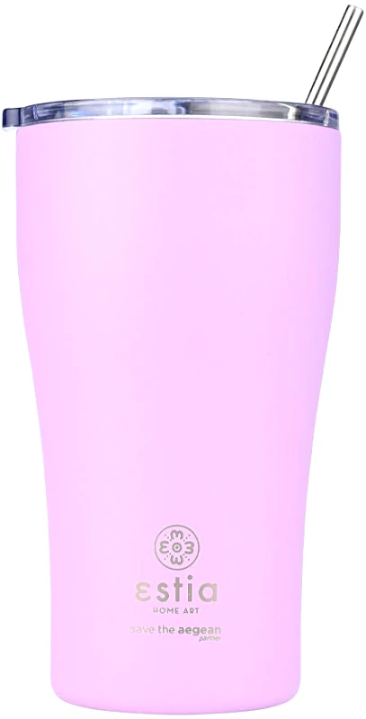 SAVE THE AEGEAN ΠΟΤΗΡΙ ΘΕΡΜΟΣ ESTIA SAVE THE AEGEAN COFFEE MUG LAVENDER PURPLE (500ML)