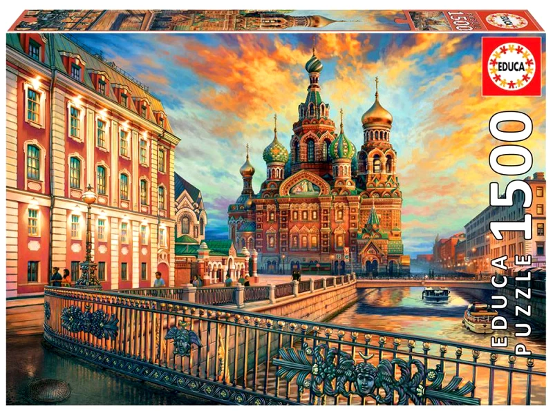 EDUCA EDUCA PUZZLE SAN PETERSBURGO NEO 1500TMX (Π.018.501)