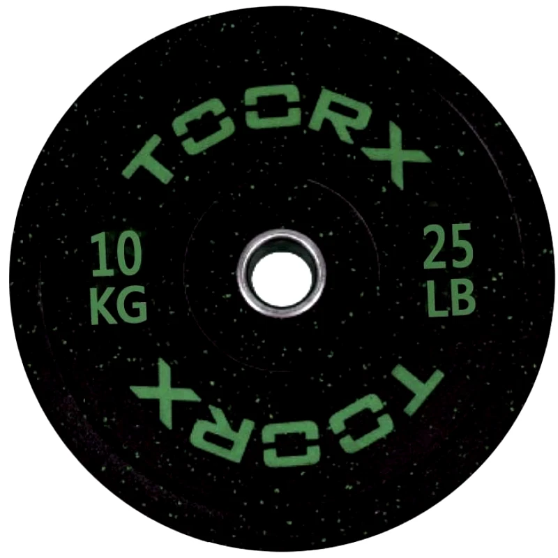 TOORX ΟΛΥΜΠΙΑΚΟΣ ΔΙΣΚΟΣ TOORX BUMPER CRUMB 45 CM (10 KG)