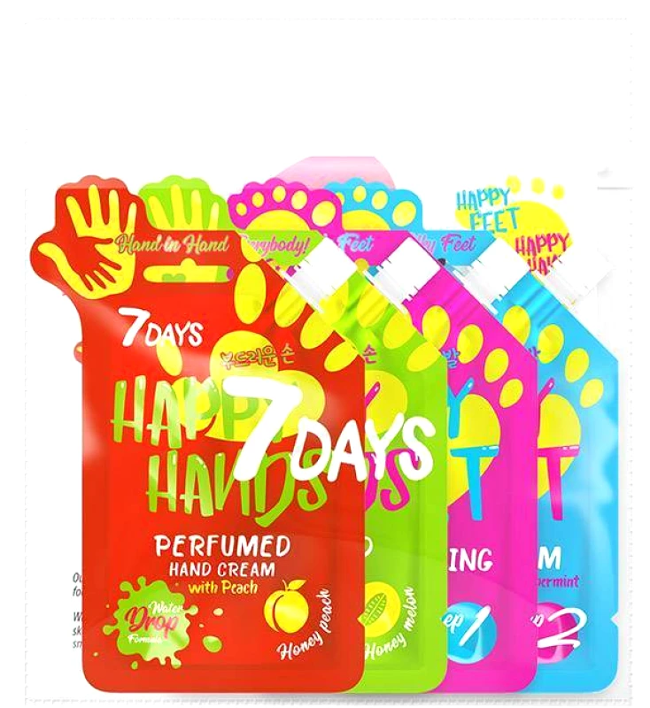 7DAYS TRAVEL SET 7 DAYS BEAUTY BAG HANDS - FEET (4TMX)