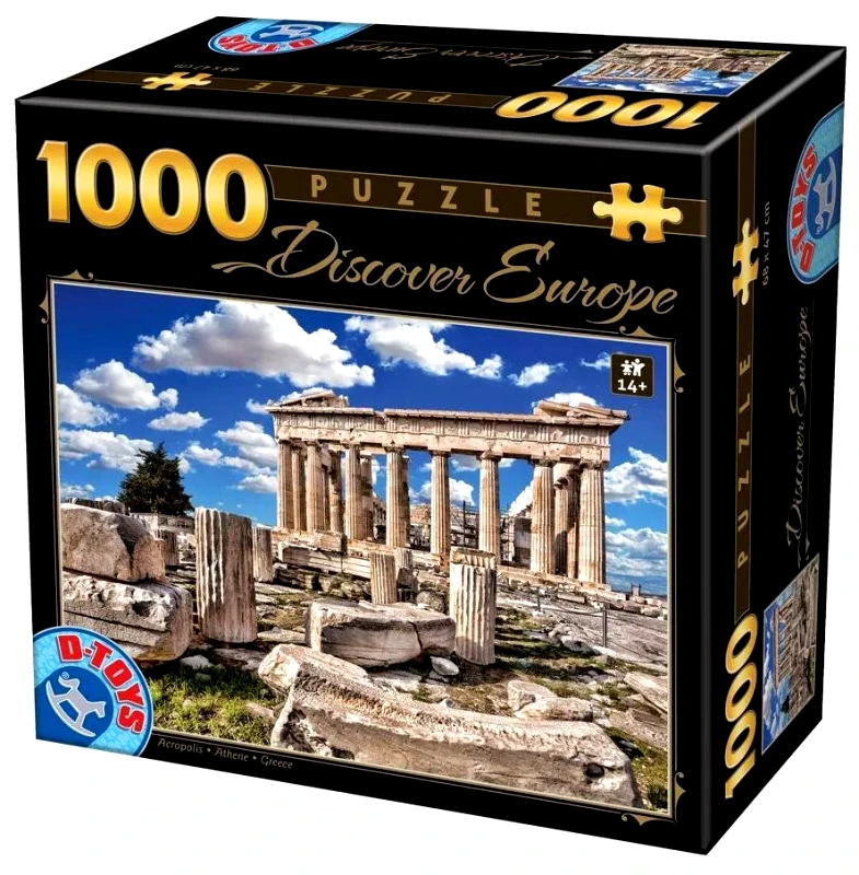 D-TOYS PUZZLE D-TOYS DISCOVER EUROPE 1000 ΚΟΜΜΑΤΙΑ