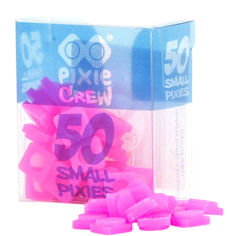 PIXIE CREW ΣΕΤ MIKPA CHIPS PIXIE CREW 50TMX ΡΟΖ ΝΕΟΝ