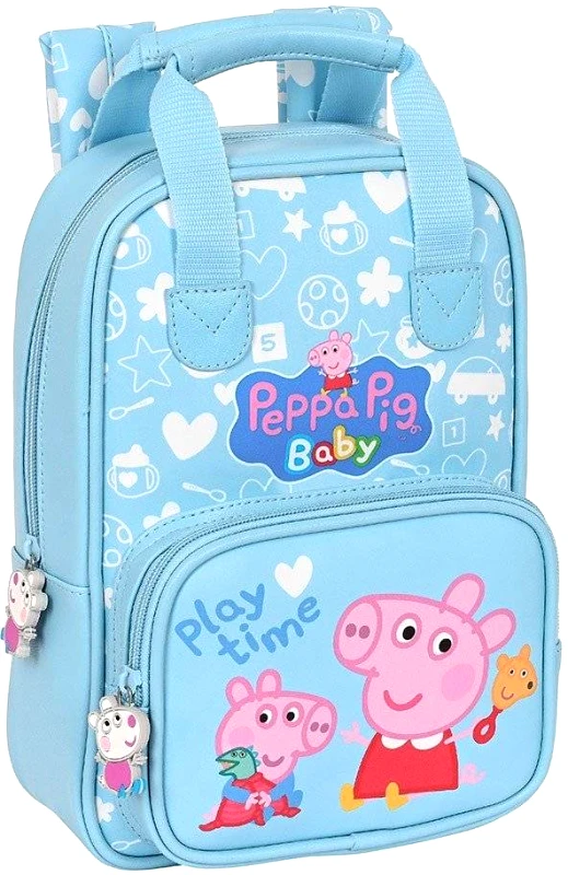 SAFTA ΣΧΟΛΙΚΗ ΤΣΑΝΤΑ ΠΛΑΤΗΣ SAFTA PEPPA ΤΟ ΓΟΥΡΟΥΝΑΚΙ