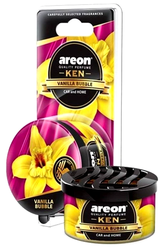 AREON ΑΡΩΜΑΤΙΚΟ ΑΥΤΟΚΙΝΗΤΟΥ AREON KEΝ VANILLA BUBBLE 35GR (AKB15)