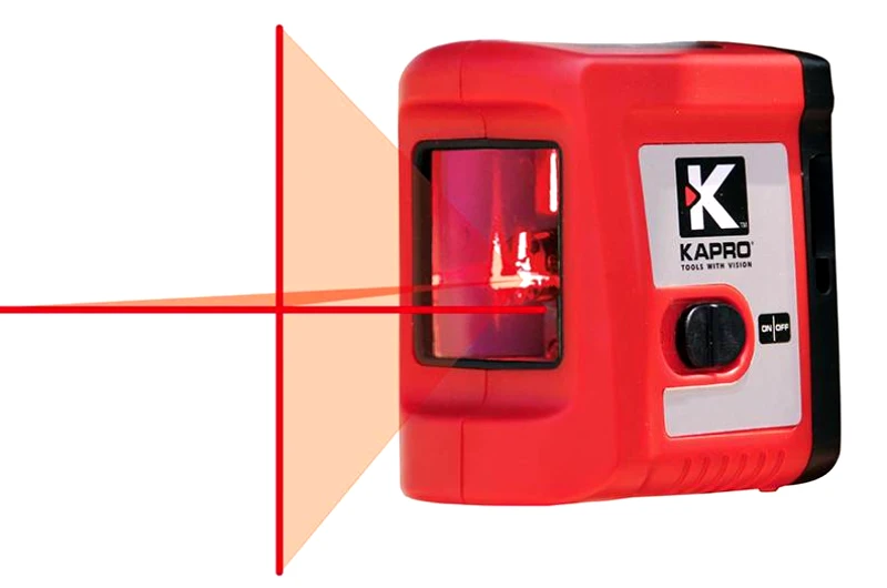 KAPRO ΑΛΦΑΔΙ LASER ΣΤΑΥΡΟΥ KAPRO MOD.862 ΚΟΚΚΙΝΗΣ ΔΕΣΜΗΣ 20M 90° 633110