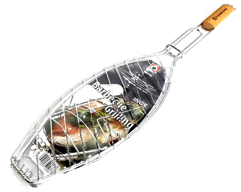 HOME-CAMP ΣΧΑΡΑ ΨΑΡΙΟΥ BBQ HOME-CAMP ΑΝΟΞΕΙΔΩΤΗ 66X14CM