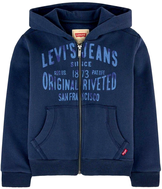 LEVIS ΖΑΚΕΤΑ ΜΕ ΜΑΚΡΥ ΜΑΝΙΚΙ LEVI&#039;S LS ABBY2 N91701H-04 ΜΠΛΕ (86ΕΚ.)-(12-18ΜΗΝΩΝ)