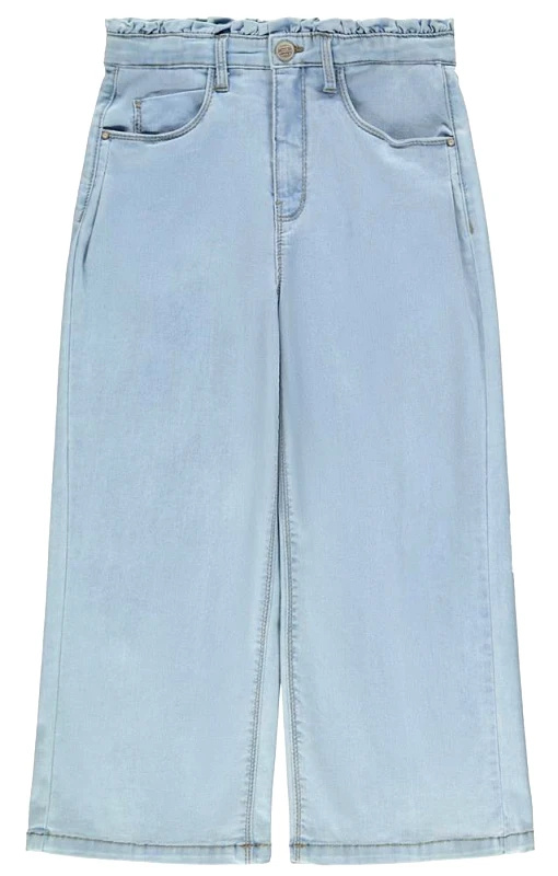 NAME IT JEANS ΠΑΝΤΕΛΟΝΑ NAME IT 13189749 NKFRWIDE DNMATE ΓΑΛΑΖΙΟ (158 CM)-(13 ΕΤΩΝ)