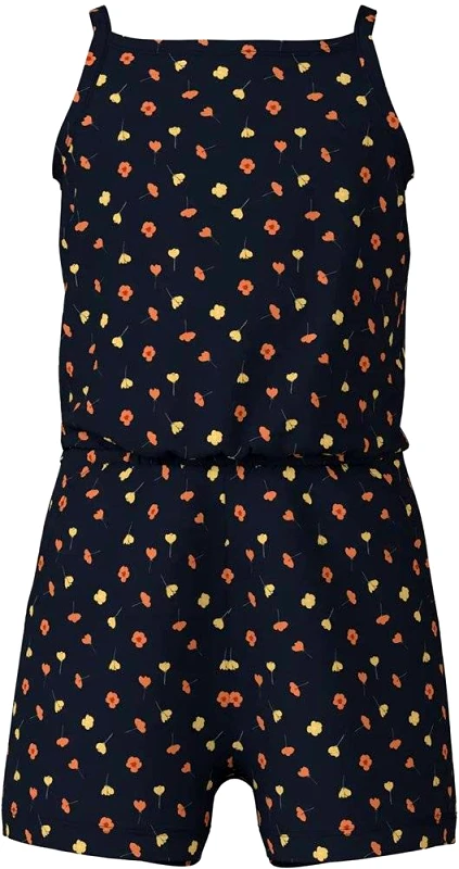 NAME IT ΟΛΟΣΩΜΗ ΦΟΡΜΑ NAME IT 13215236 NKFVIGGA STRAP SUIT F1 NOOS FLOWERS ΜΠΛΕ ΣΚΟΥΡΟ (152 CM)-(12 ΕΤΩΝ)