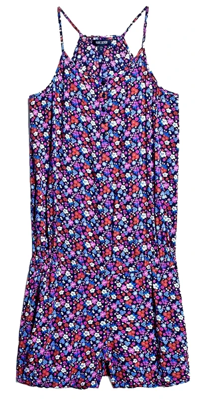 BLUE SEVEN ΟΛΟΣΩΜΗ ΦΟΡΜΑ BLUE SEVEN 542013 FLORAL PRINT ΜΩΒ/ΠΟΛΥΧΡΩΜΟ (152ΕΚ.)-(12 ΕΤΩΝ)