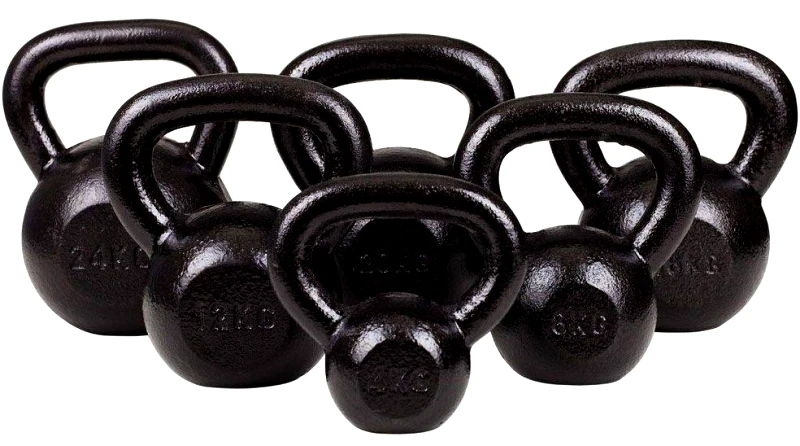 OPTIMUM KETTLEBELL OPTIMUM BLACK MATT (8 KG)