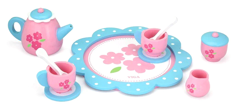 VIGA ΞΥΛΙΝΟ ΣΕΤ ΤΣΑΓΙΟΥ VIGA WOODEN TEA SET