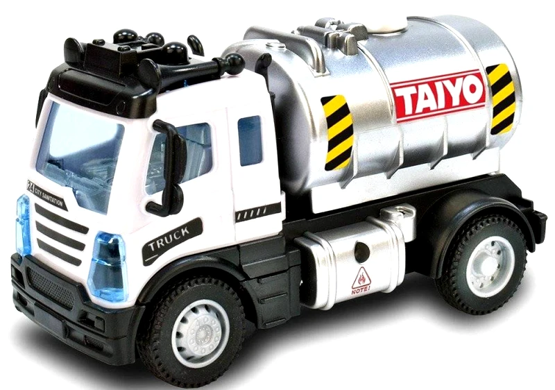 TAIYO ΤΗΛΕΚΑΤΕΥΘΥΝΟΜΕΝΟ ΟΧΗΜΑ TAIYO PETROLEUM TRUCK-SILVER 1:40