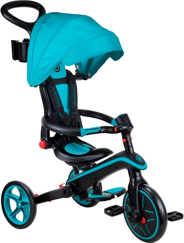 GLOBBER ΤΡΙΚΥΚΛΟ GLOBBER EXPLORER TRIKE FOLDABLE 4 IN1 TEAL