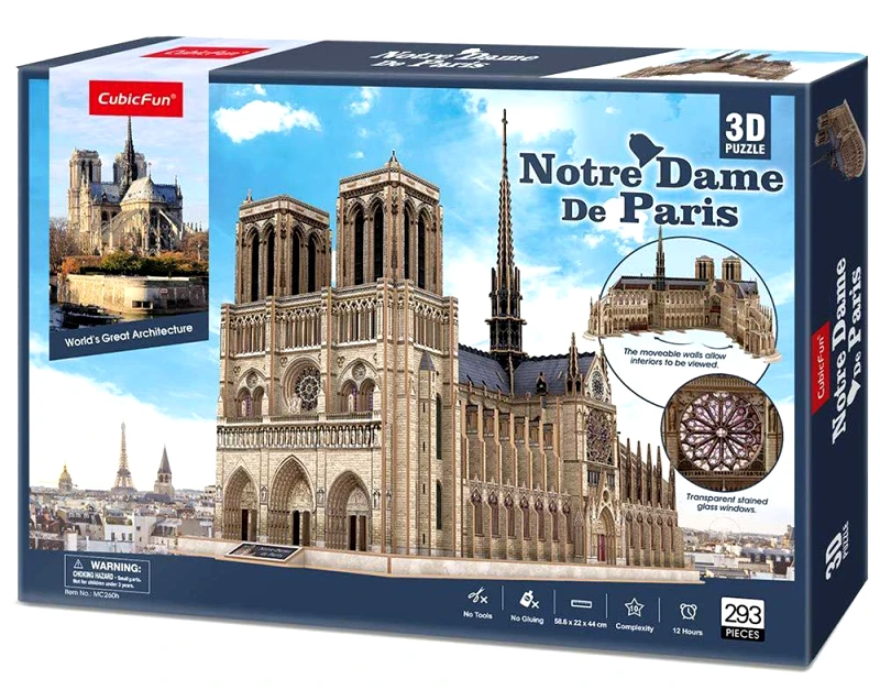 CUBIC FUN NOTRE DAME CUBIC FUN 293 ΚΟΜΜΑΤΙΑ (MC260H)