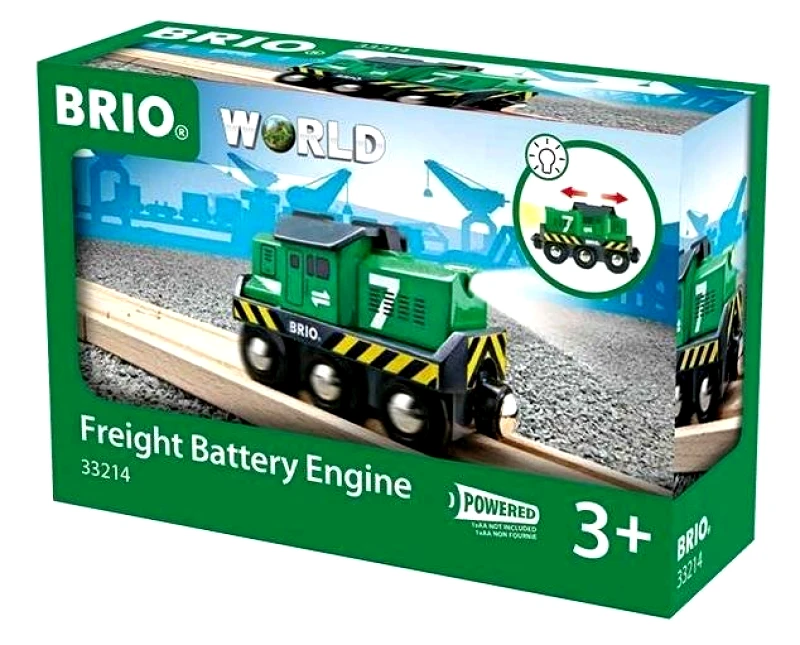 BRIO ΜΗΧΑΝΗ ΜΕΤΑΦΟΡΑΣ ΦΟΡΤΙΟΥ BRIO ΜΕ ΜΠΑΤΑΡΙΑ (33214)