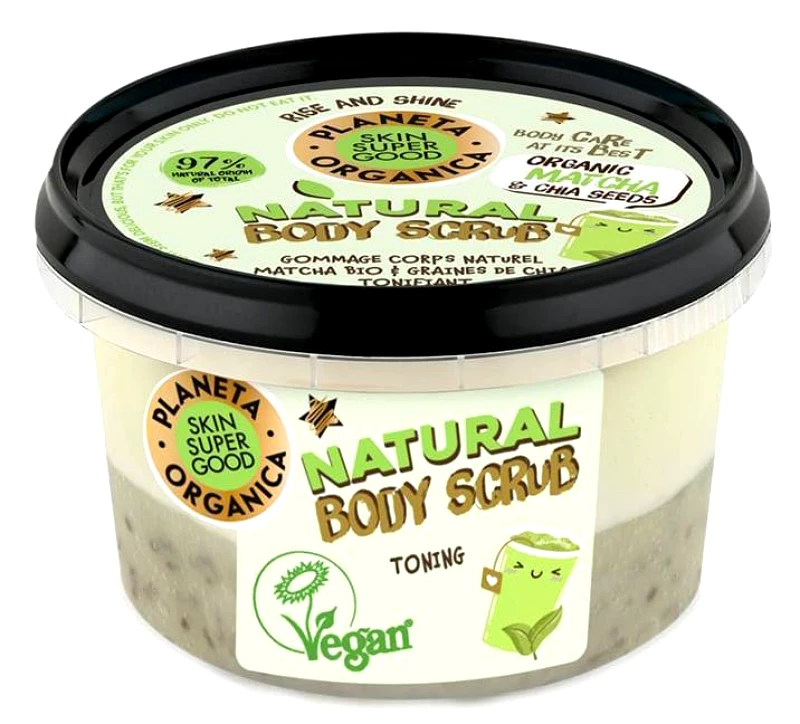 PLANETA ORGANICA SCRUB PLANETA ORGANICA MATCHA - CHIA SEEDS (250ML)