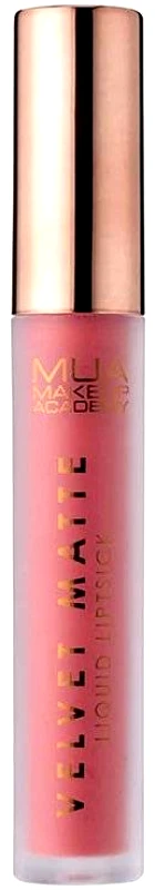 MUA MAKE UP ACADEMY ΥΓΡΟ ΜΑΤ ΚΡΑΓΙΟΝ MUA VELVET MATTE LIQUID LIPSTICK HEARTBREAKER ΦΟΥΞΙΑ 3G